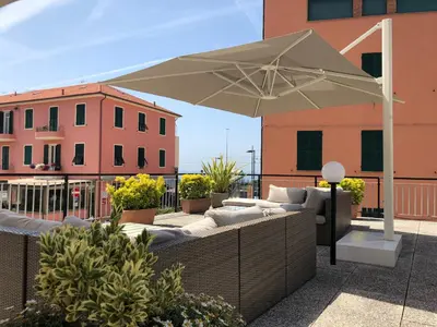 Balcone o terrazza di Hotel Doria