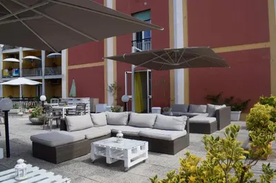 Area soggiorno di Hotel Doria