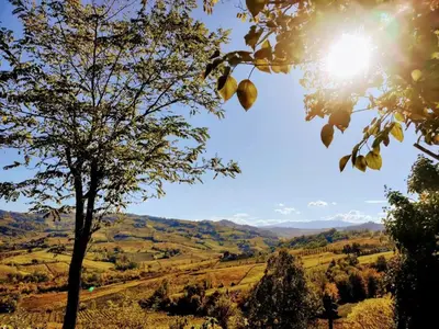Paesaggio naturale nelle vicinanze della casa vacanze