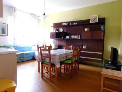 TV o dispositivi per l'intrattenimento presso Appartamento con Giardino