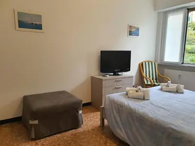 TV o dispositivi per l'intrattenimento presso Appartamento Primavera