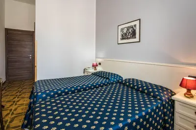Letto o letti in una camera di Park Hotel Salice Terme - OltrePo Pavese