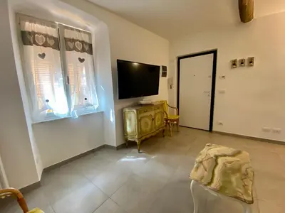 TV o dispositivi per l'intrattenimento presso Appartamento GERANIO