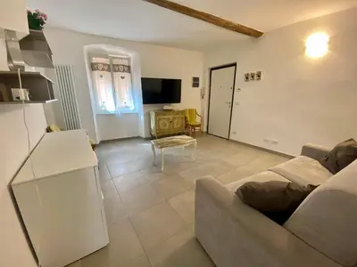 TV o dispositivi per l'intrattenimento presso Appartamento GERANIO