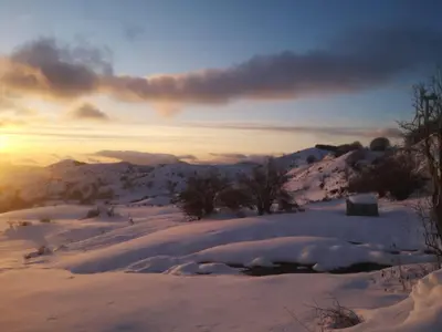 Paesaggio naturale nelle vicinanze dell'affittacamere