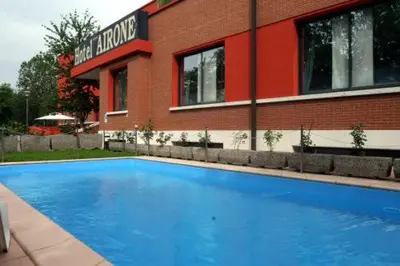Piscina di Airone Hotel o nelle vicinanze