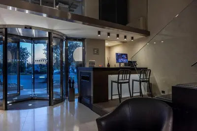 TV o dispositivi per l'intrattenimento presso Stadio Hotel