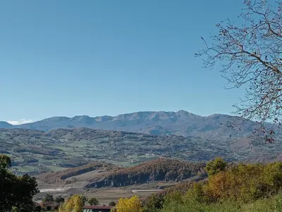 Paesaggio naturale nelle vicinanze del bed & breakfast