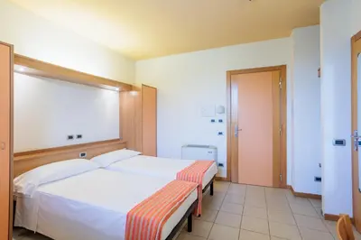 Letto o letti in una camera di Eurhotel