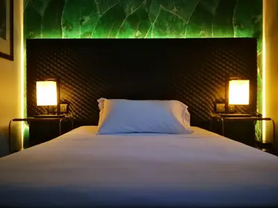 Letto o letti in una camera di Hotel Verdi Boutique Hotel