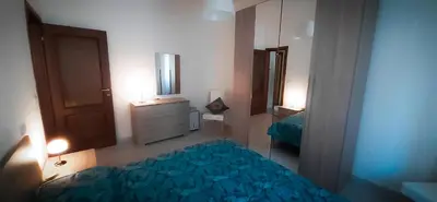 Letto o letti in una camera di Casa Cetti