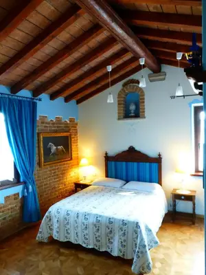 Letto o letti in una camera di Mulino di Prada