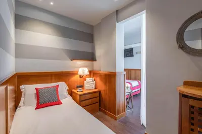 Letto o letti in una camera di Hotel Vis à Vis