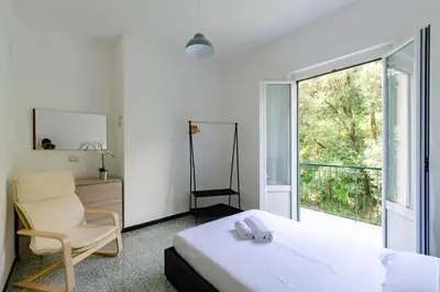 Letto o letti in una camera di JOIVY Family Flat with 3 Balconies, 10 Min to Beach