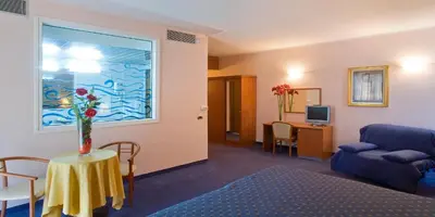 TV o dispositivi per l'intrattenimento presso Valdenza Hotel