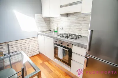 Cucina o angolo cottura di FuoriPorta Affitti Brevi - Bixio 45