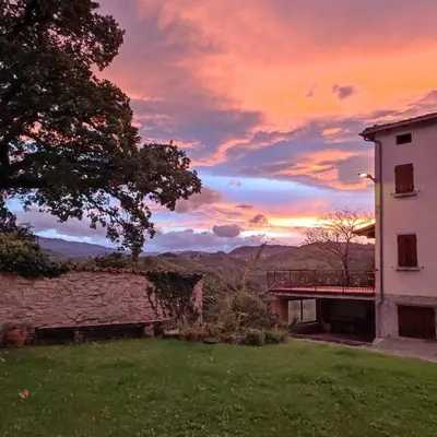 Paesaggio naturale nelle vicinanze del bed & breakfast