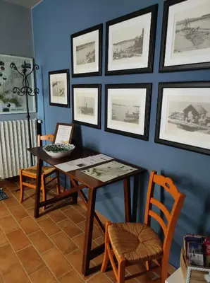 Area soggiorno di B & B Casolara
