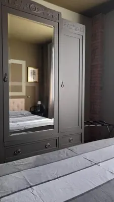 Letto o letti in una camera di B & B Casolara