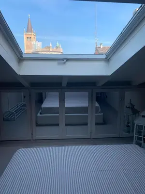 Balcone o terrazza di HOUSE Cavour 24 In the heart of Downtown Parma