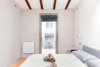 Letto o letti in una camera di Loft 33