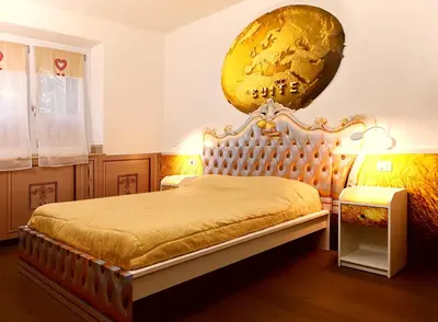 Letto o letti in una camera di Affittacamere Pavia