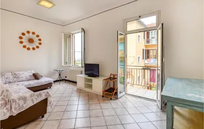TV o dispositivi per l'intrattenimento presso Pet Friendly Apartment In Chiavari