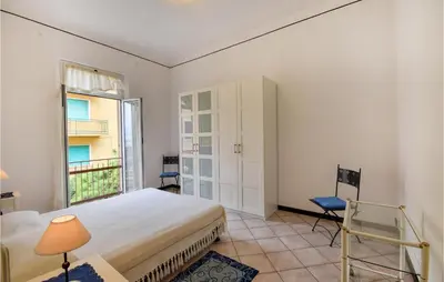 Letto o letti in una camera di Pet Friendly Apartment In Chiavari