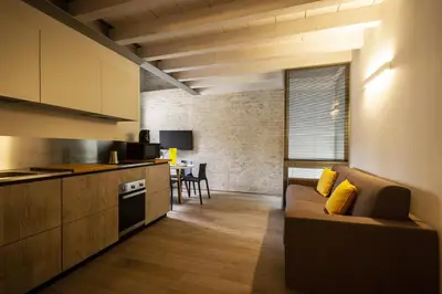Cucina o angolo cottura di Ambra suite