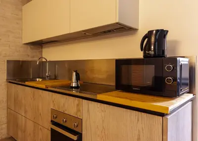 Cucina o angolo cottura di Ambra suite