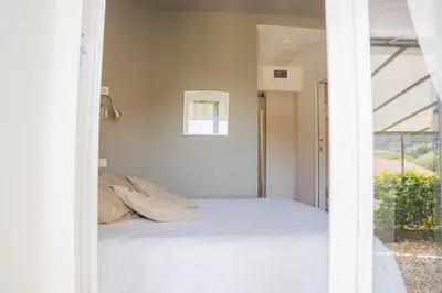Letto o letti in una camera di ALOE - Villa Luisa: Pace e Relax a 2 passi dal mare