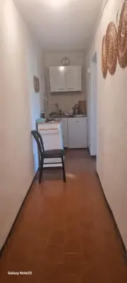 Cucina o angolo cottura di B&b Boblin blu