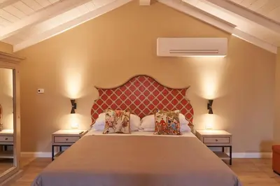 Letto o letti in una camera di Alle Siepi