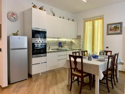 Cucina o angolo cottura di La Casa dei Nonni