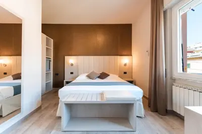 Letto o letti in una camera di Hotel Stella Del Mare