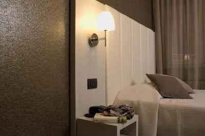 Letto o letti in una camera di Hotel Stella Del Mare