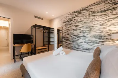 Letto o letti in una camera di Hotel Stella Del Mare