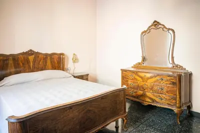 Letto o letti in una camera di 050 - Villa Genny Appartamento Lauro