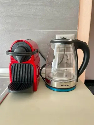 Set per la preparazione di tè e caffè presso 051 - Villa Genny Appartamento Agrumi