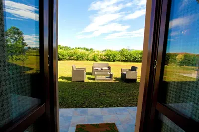 Giardino di B&B Cascina Quaderna