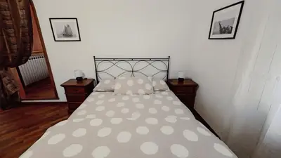 Letto o letti in una camera di Ca' hygge