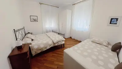 Letto o letti in una camera di Ca' hygge