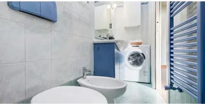 Bagno di Nel blu dipinto di blu Apartment