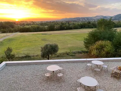 Paesaggio naturale nelle vicinanze del bed & breakfast