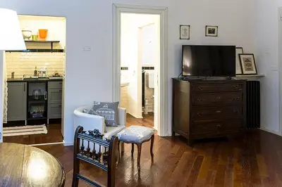 TV o dispositivi per l'intrattenimento presso Appartamento Interno DeGobbi