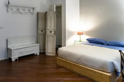 Letto o letti in una camera di Appartamento Interno DeGobbi