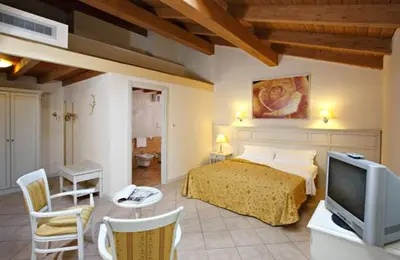TV o dispositivi per l'intrattenimento presso Hotel Gabarda