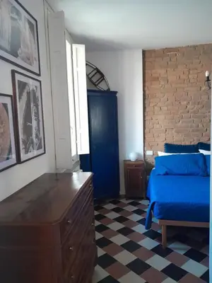Letto o letti in una camera di Ventisette