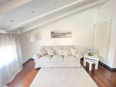Letto o letti in una camera di Casa Alda