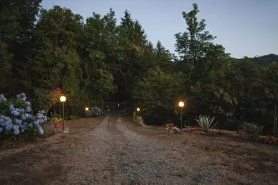 Paesaggio naturale nelle vicinanze del bed & breakfast